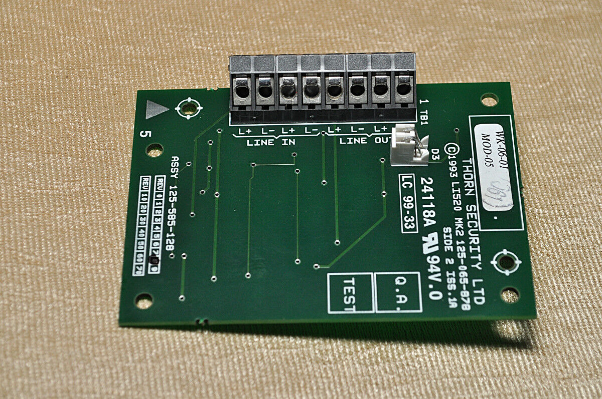 Thorn security 125-065-878 line isolator module