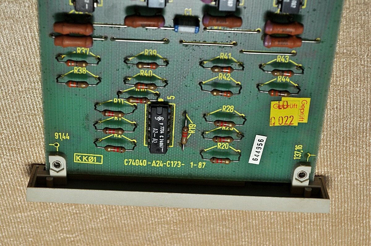 Siemens simatic 6ec 2200-0a ciruit board