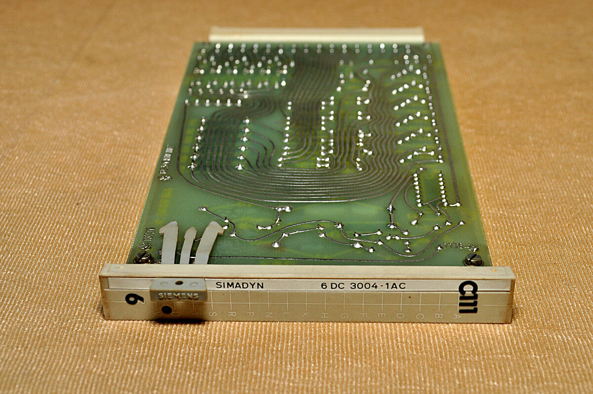 Siemens simadyn 6dc 3004-1ac pc board