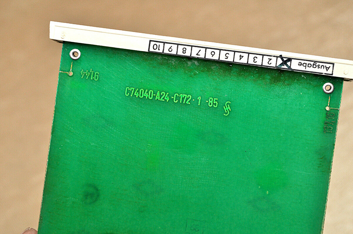 Siemens simatic 6ec1700-0a card