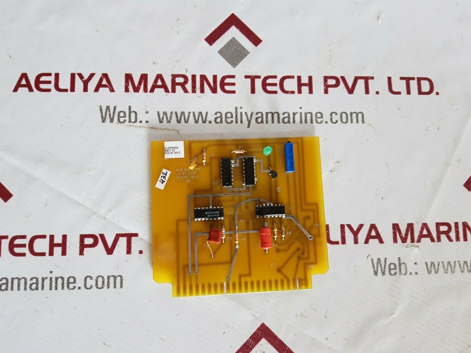 Sac ssk & kw pw8 96 pcb card slp09602 rev.h 02218 3012