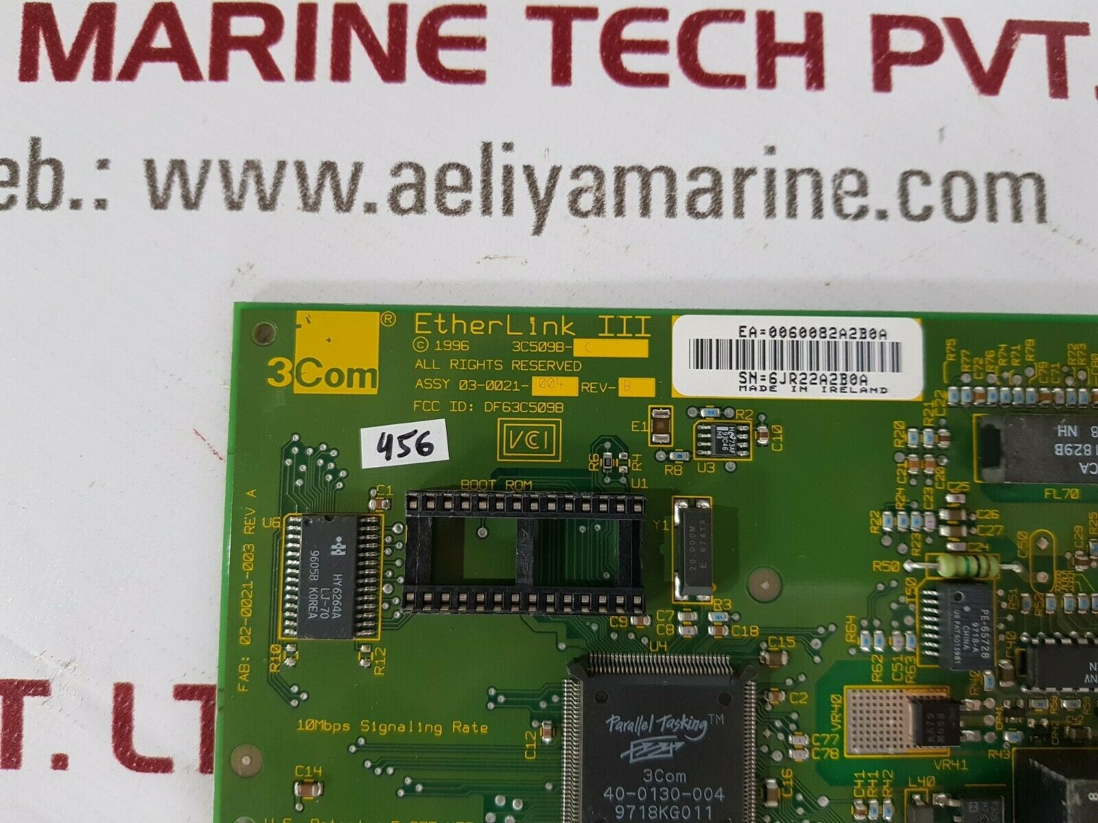 3com etherlink iii 03-0021-004 network card
