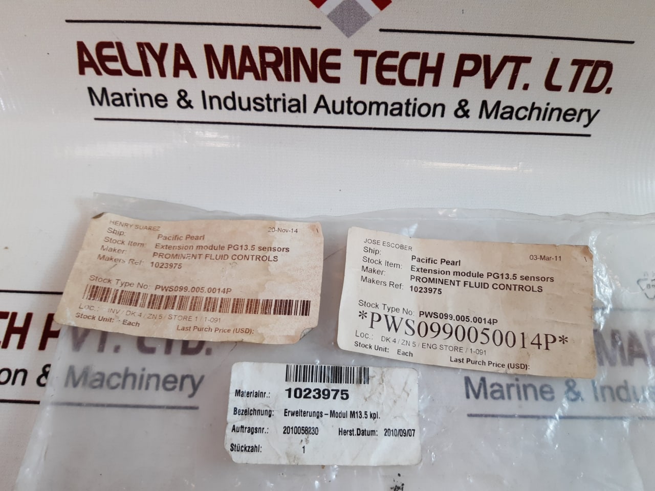 Prominent 987356 Dgma In-line Probe Housing Set