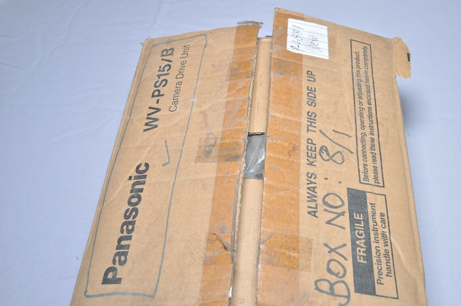 Panasonic wv-ps15/b camera driver unit