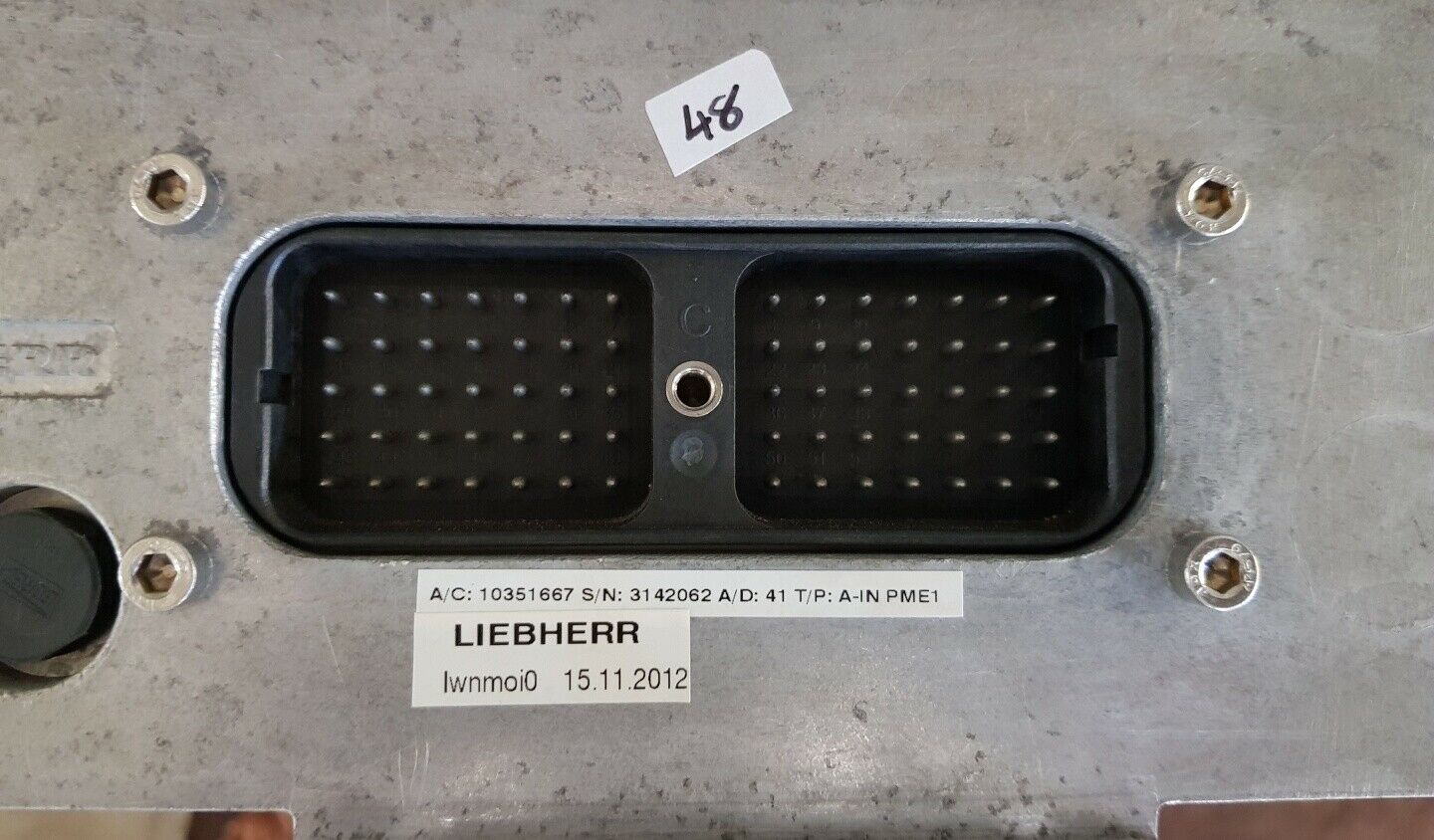 Liebherr can modul ae16 deck crane spare spf-idx 07