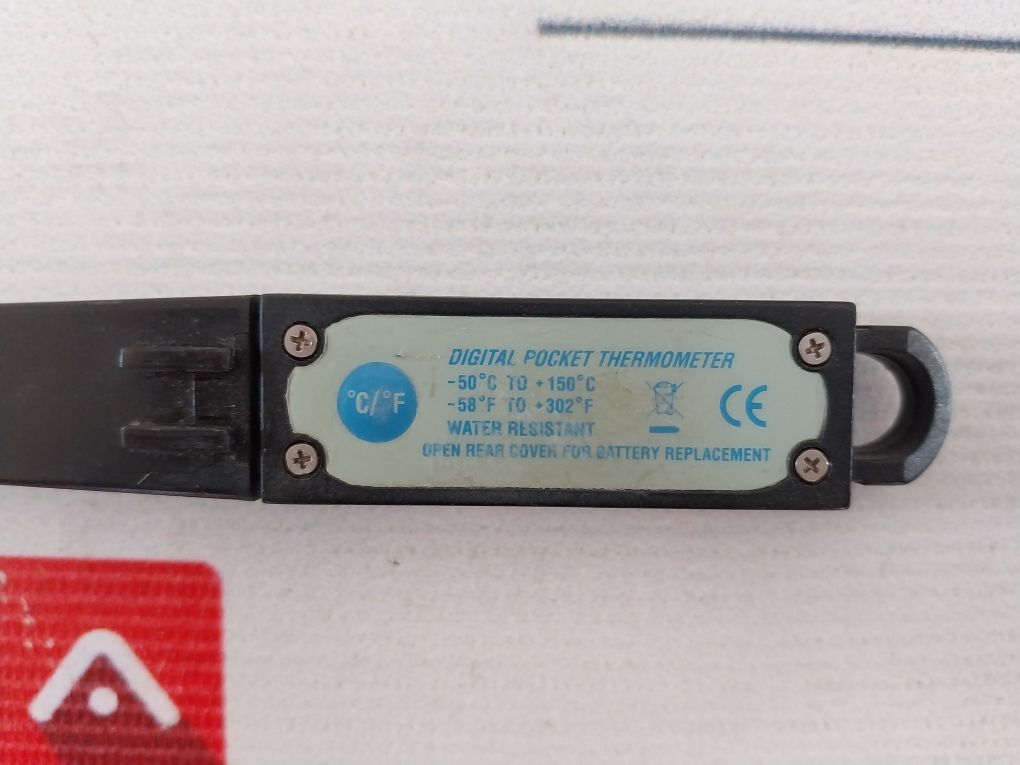 -50°C To + 150°C Digital Pocket Thermometer