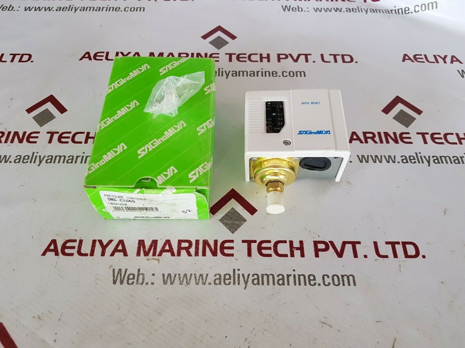 Saginomiya sns-c106q pressure controls