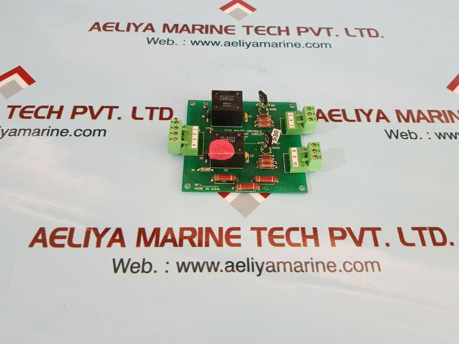 Tech power controls b11g0000 pcb card