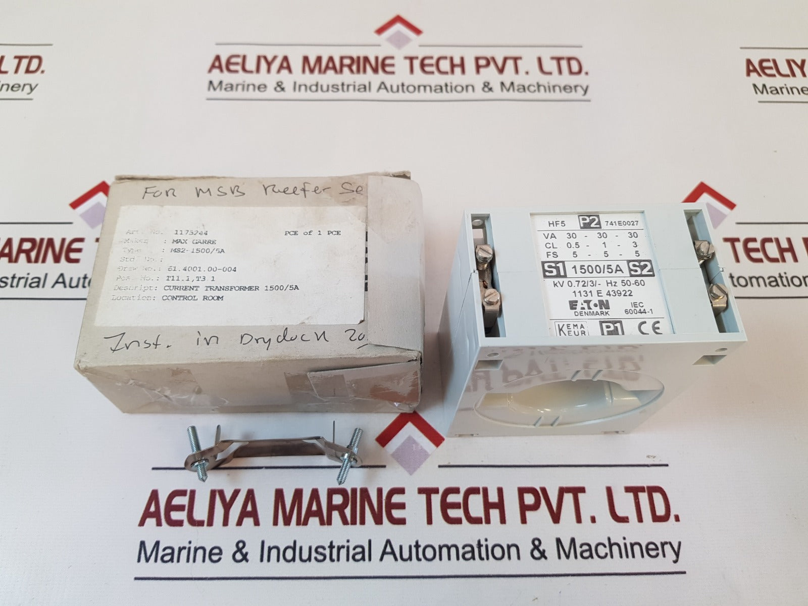 Eaton Kv 0.72/3/- Hz 50-60 Current Transformer