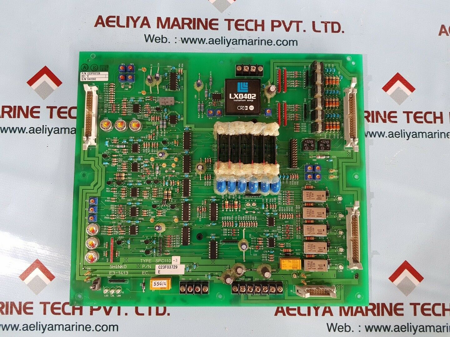 Shinko e3-1413 spc110-3 pc board c23f03729