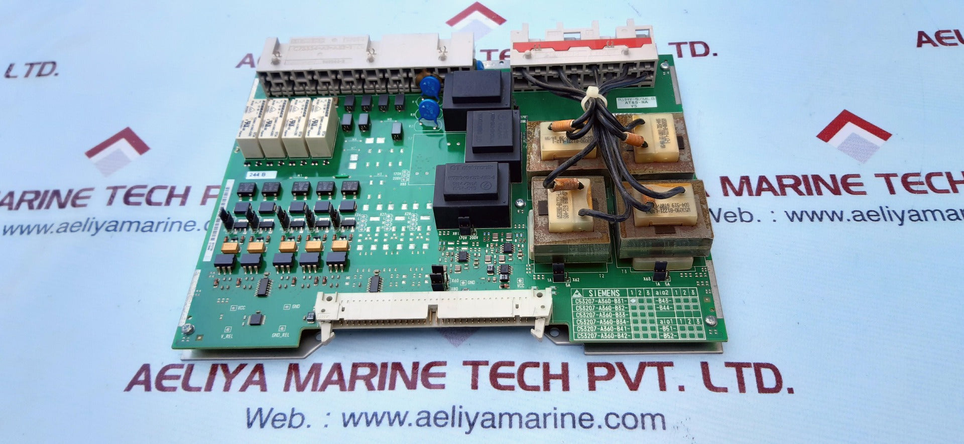 Siemens a-1/0-2 c73040-a51-c228-03 pcb
