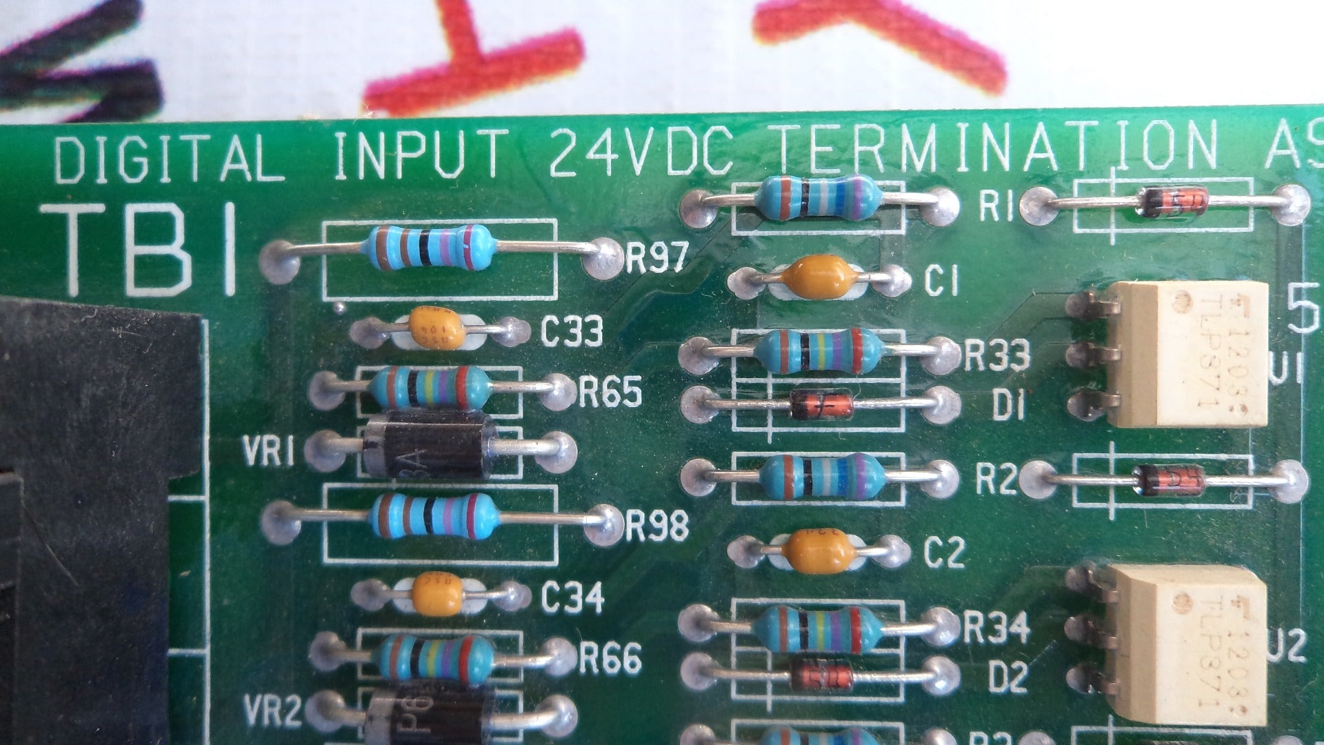 Honeywell mc-tdid72 pcb digital input terminal assembly