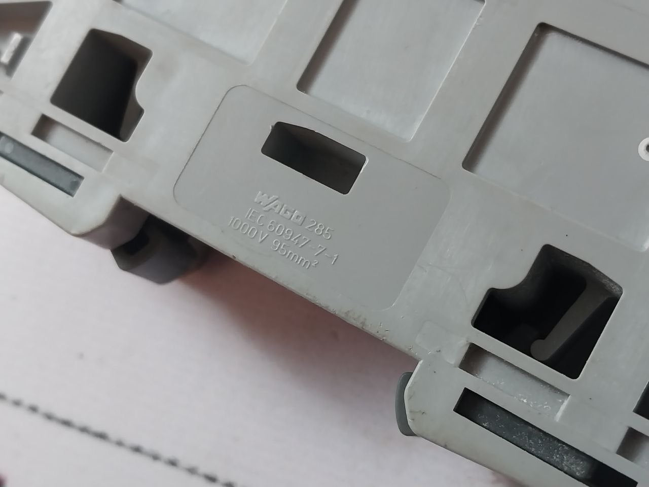 Wago 285 35Mm²-95Mm² Iec60947-7-1 Terminal Block 1000V