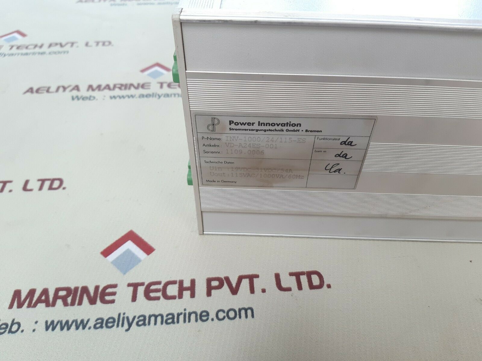 Power innovation inv-1000/24/115-es inverter