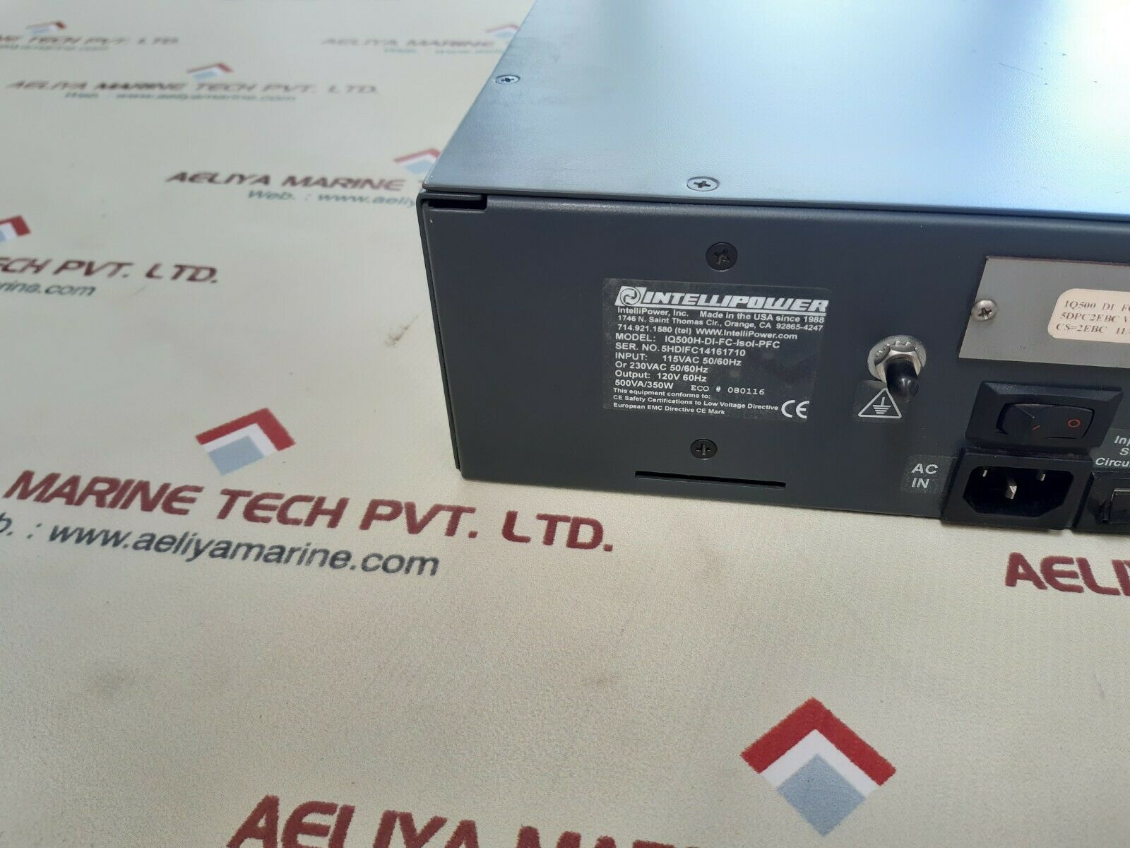 Intellipower iq500h-di-fc-isoi-pfc power system