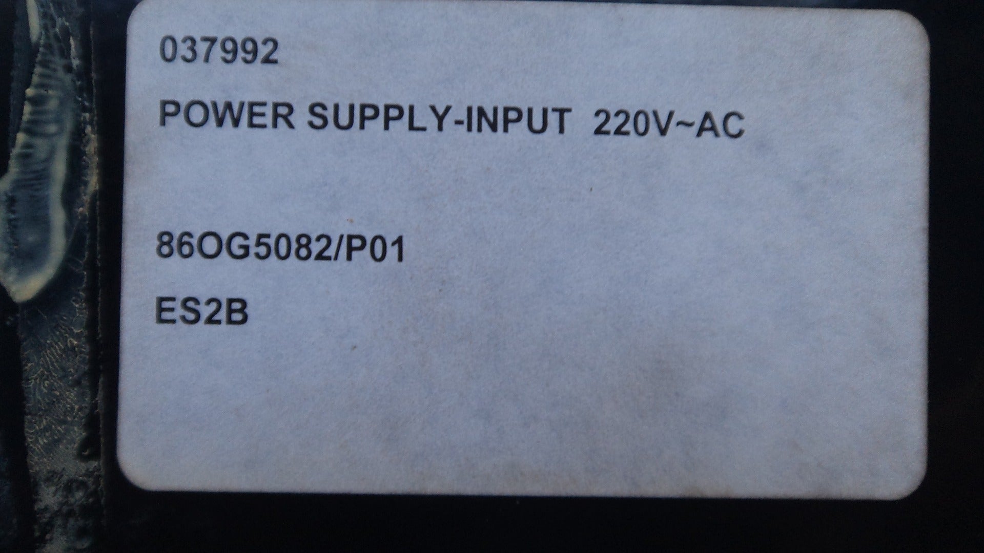 Coutant asc 1000 power supply unit