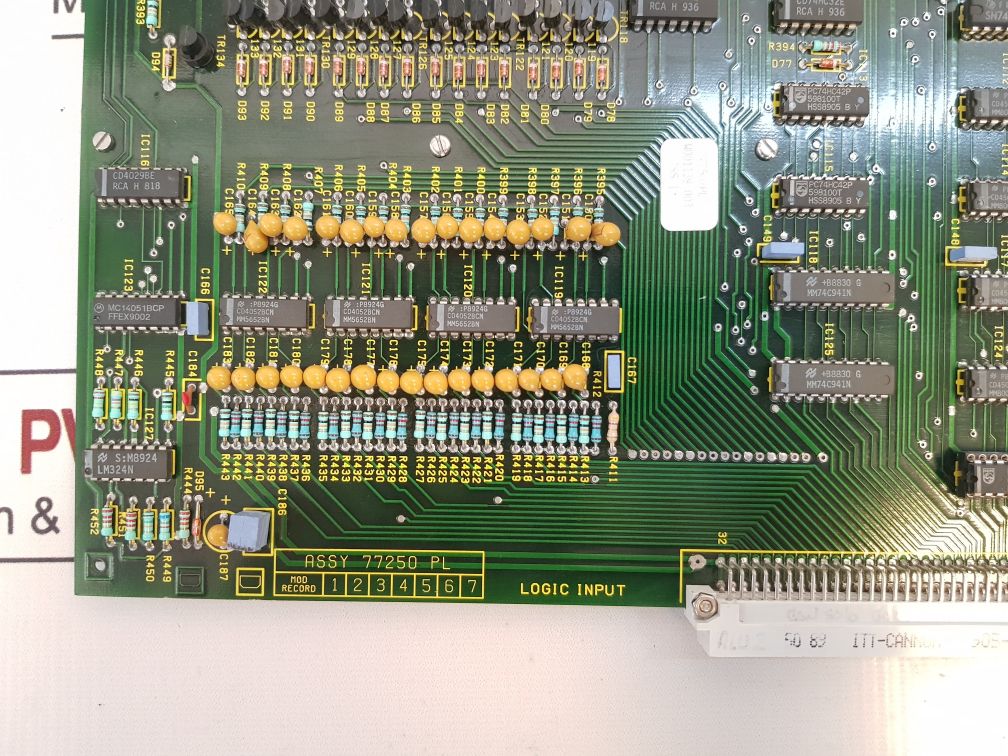77250 Pl Logic Input Pcb Card
