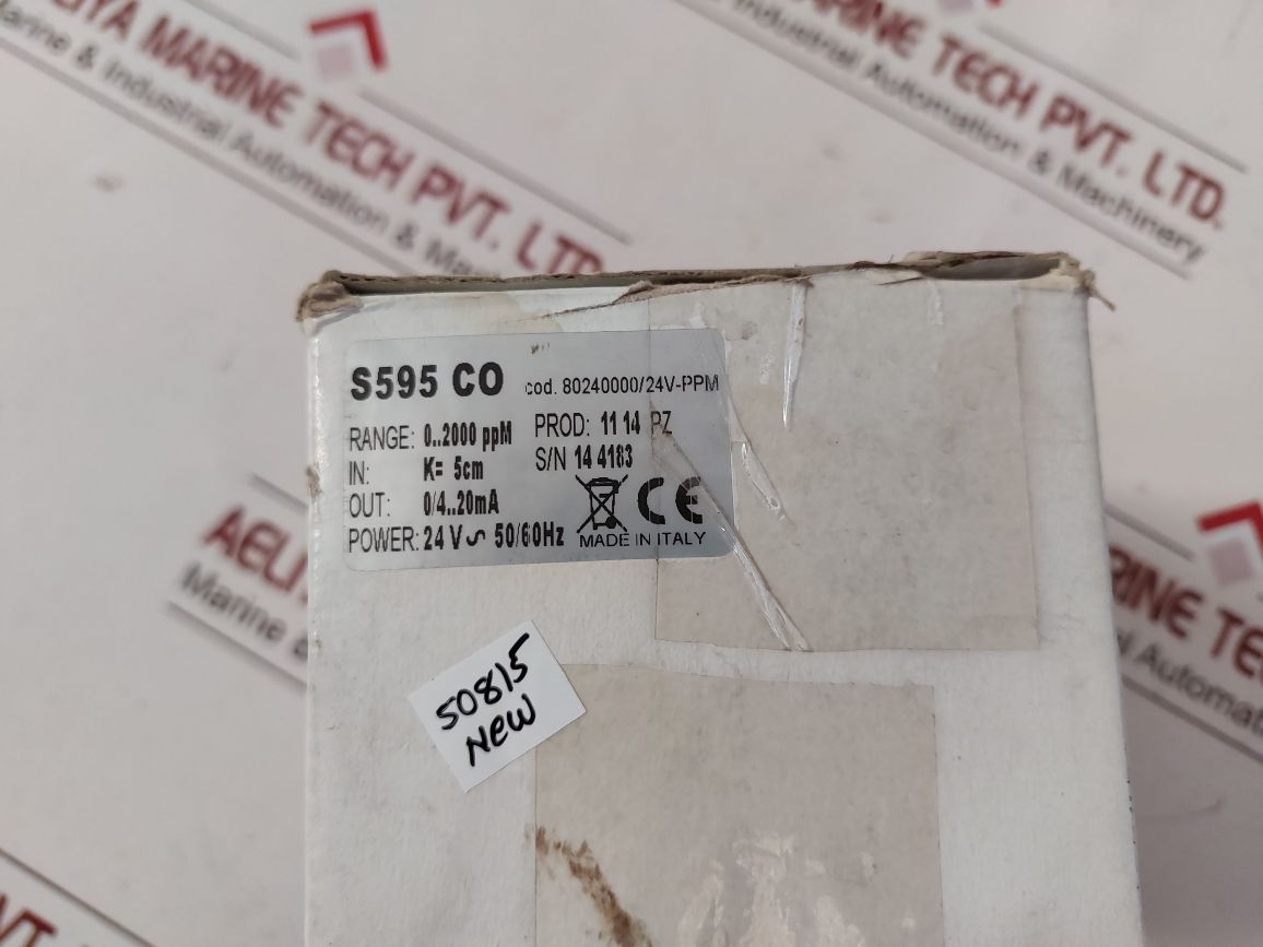 Steiel S595 Co Microprocessor Based Instrument 80240000/24V-ppm