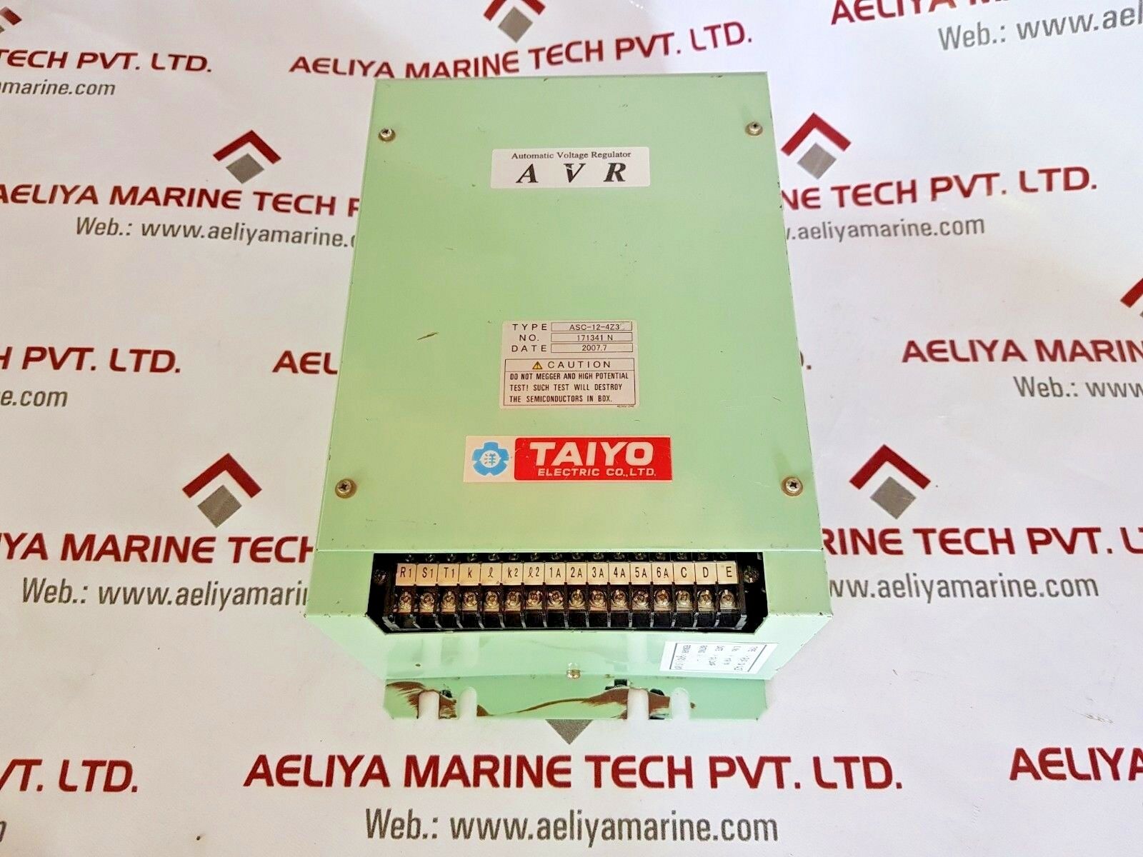 Taiyo asc-12-4z3 automatic voltage regulator