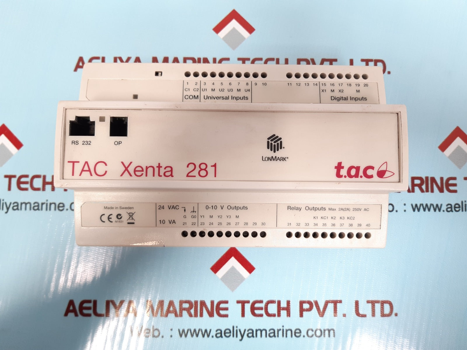 Tac xenta 281 0-073-0030-0 programmable controller