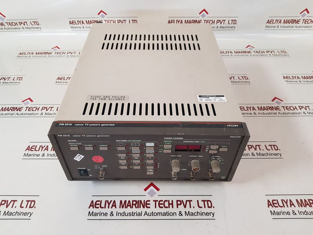 Philips Pm5515 Colour Tv Pattern Generator Pm 5515 G 50-60Hz (Not Working)