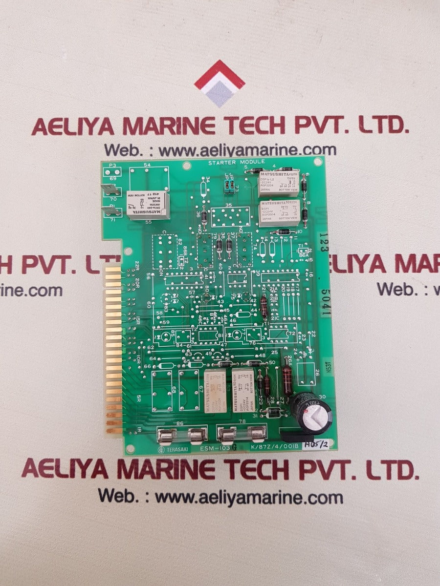 Terasaki esm-103g starter module k/87z/4/001b