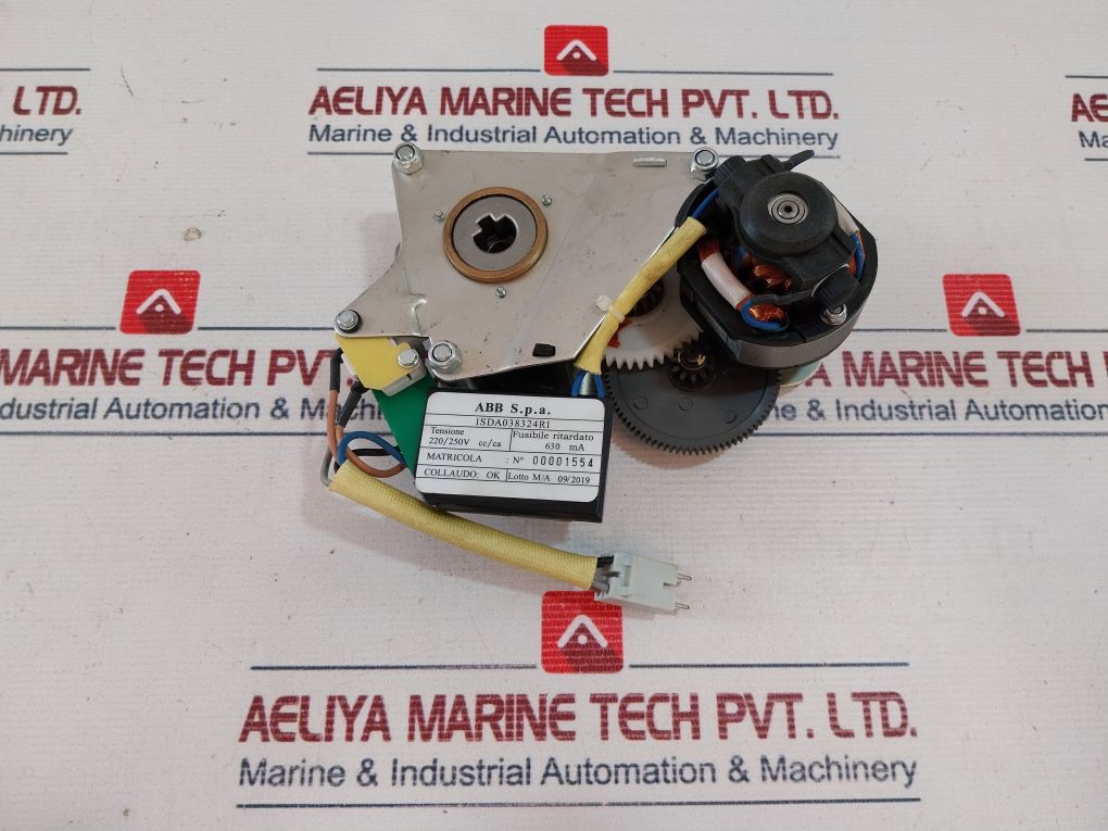 Abb 1Sda038324R1 Geared Motor Device Supply Voltage 630 Ma 50-60Hz
