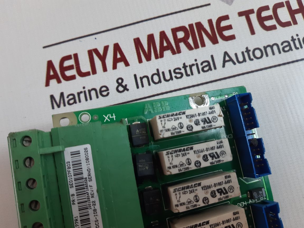 Abb 3Bse005177R1 Pr: B Digital I/O Interface Board Sdcs-iob-22
