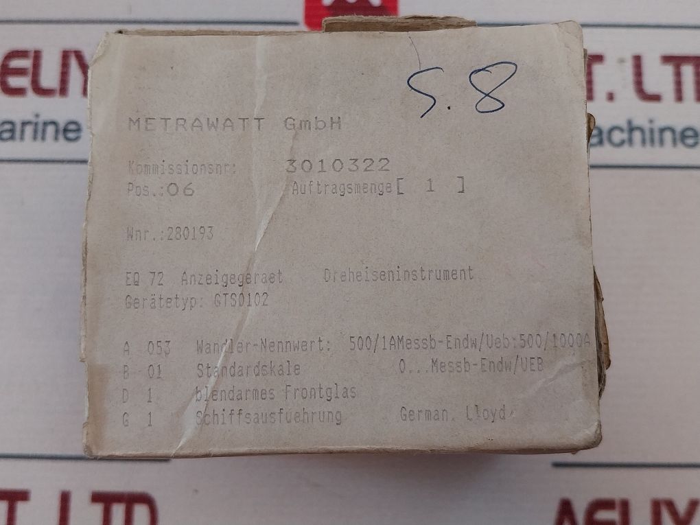 Abb 500/1A Ammeter