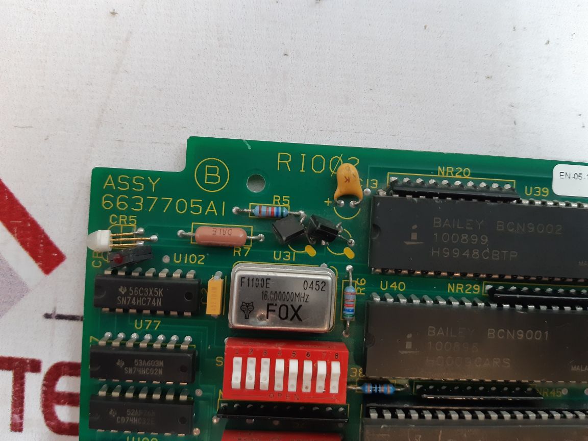 Abb 6637705A1 Pcb Remote I/O Module
