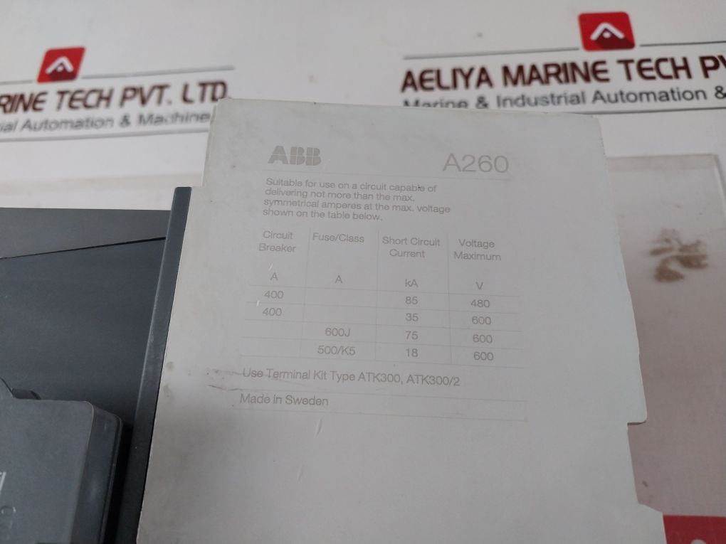 Abb A260-30 Contactor