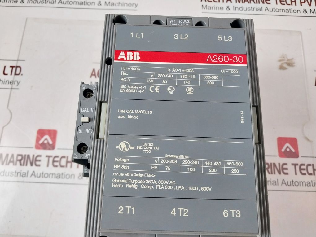 Abb A260-30 Contactor Free Shipping By Express