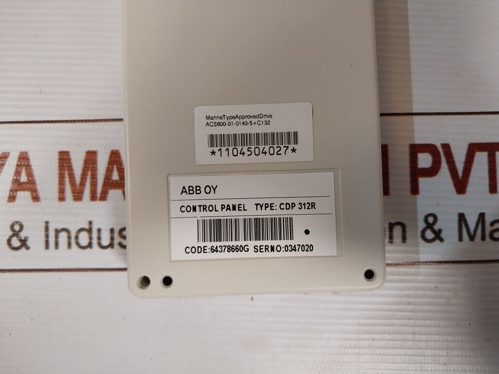 Abb Acs800-01-0140-5+C132 Drive Control Panel