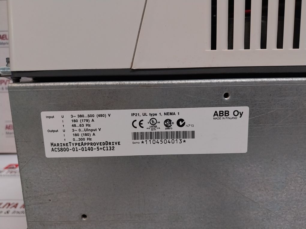 Abb Acs800-01-0140-5+C132 Drive