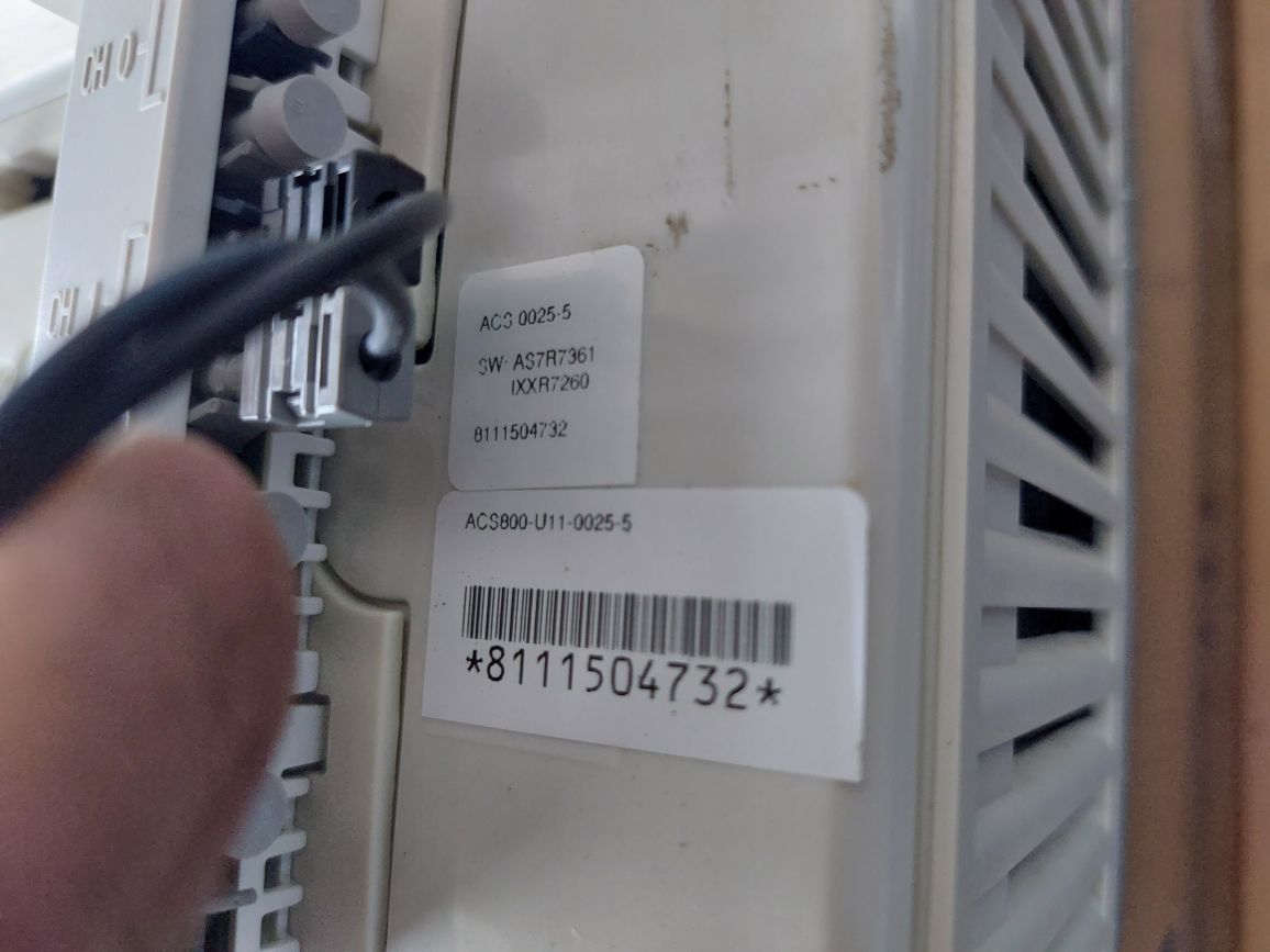 Abb Acs800-u11-0025-5 Drive Control Panel