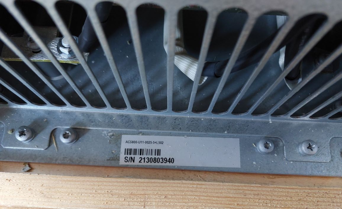 Abb Acs800-u11-0025-5+L502 Drive Control Panel