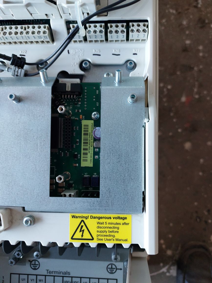 Abb Acs800-u11-0025-5+L502 Drive Control Panel
