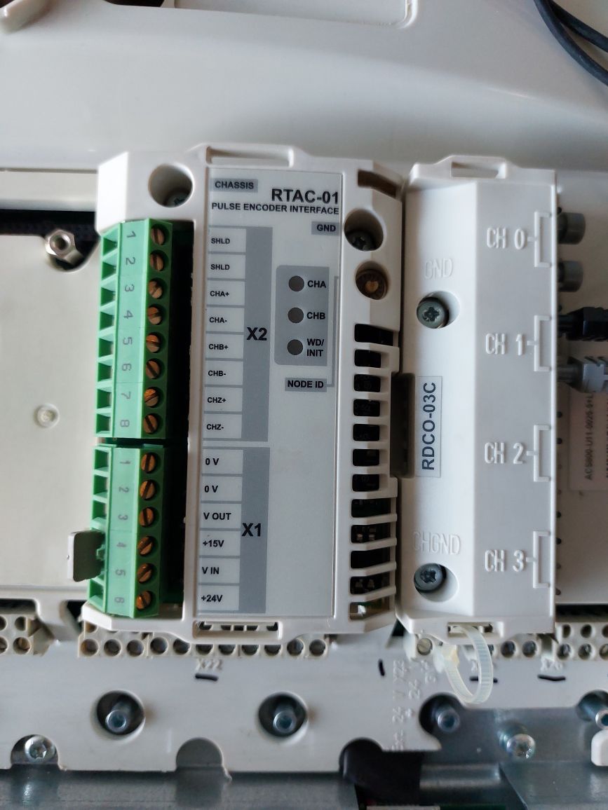 Abb Acs800-u11-0025-5+L502 Drive Control Panel