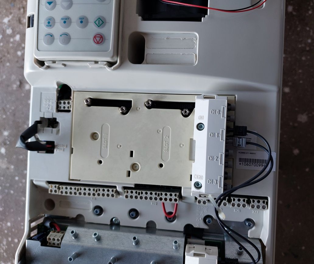 Abb Acs800-u11-0025-5 Trafotek Insulation Drive Control Panel