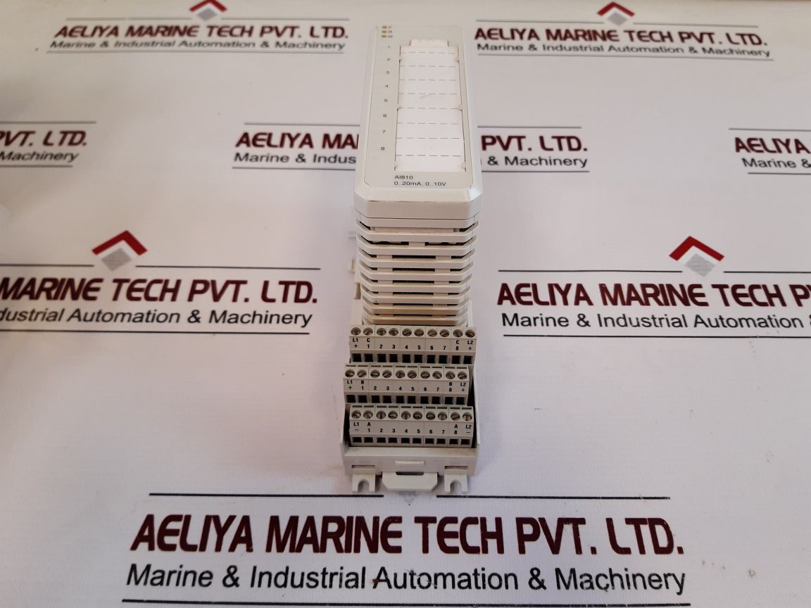 Abb Ai810 3Bse008516R1 Analog Input Module 3Bse013230R1 PrF