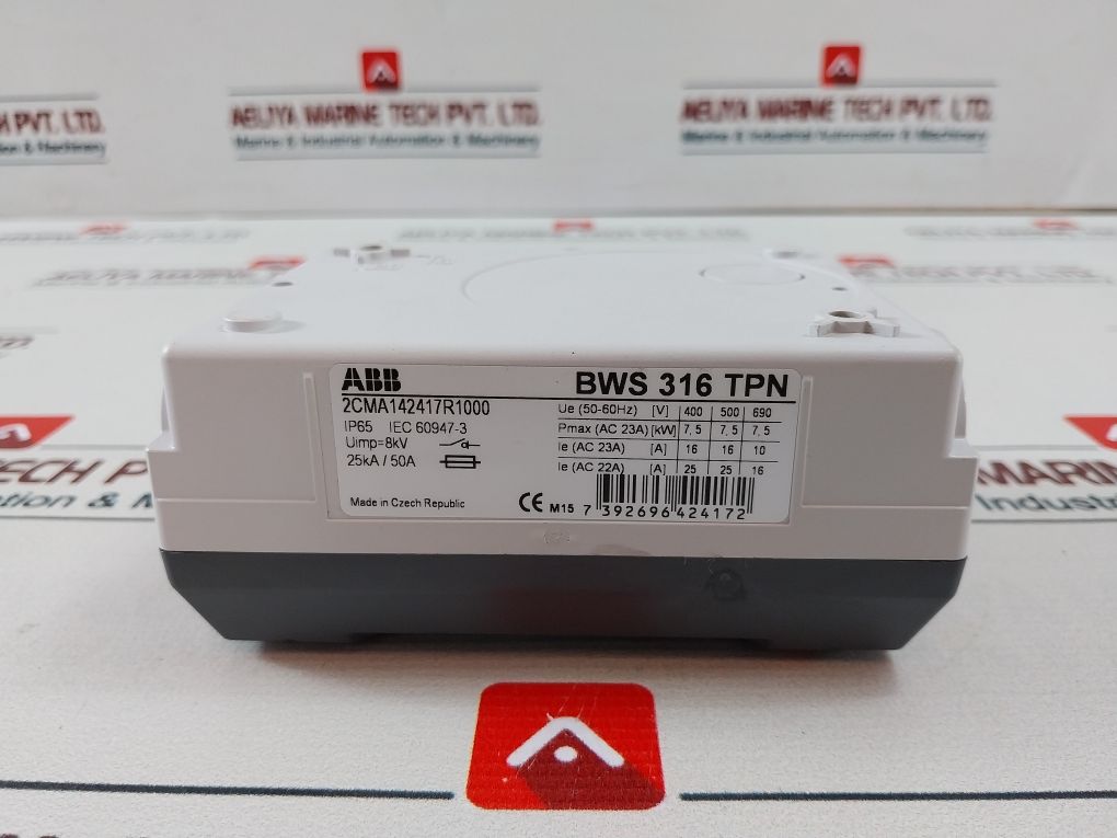 Abb Bws 316 Tpn Safety Switch 2Cma142417R1000 Ip65