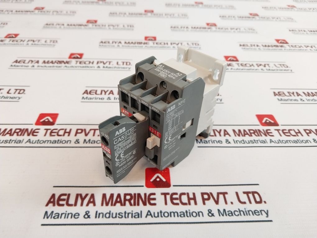 Abb Ca5-10 Contactor With Auxiliary Contact Block 16A 690V
