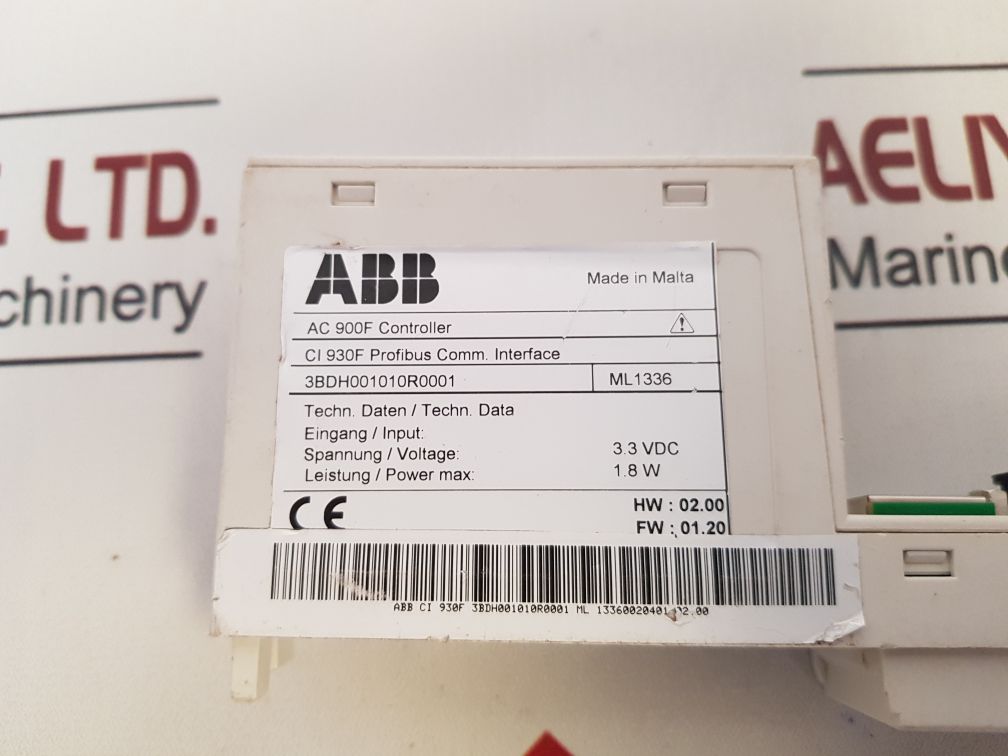 Abb ci 930f profibus comm. interface module 3bdh001010r0001