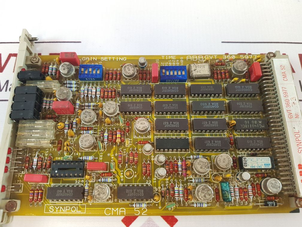 Abb Cma 52 Module Gvt 360 5977 Card