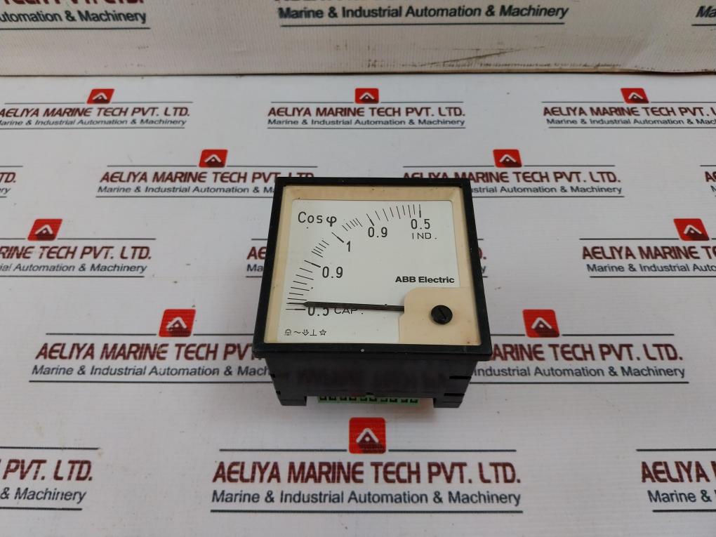 Abb Electric 0.5Cap – 0.5Ind Power Factor Meter 1Ma