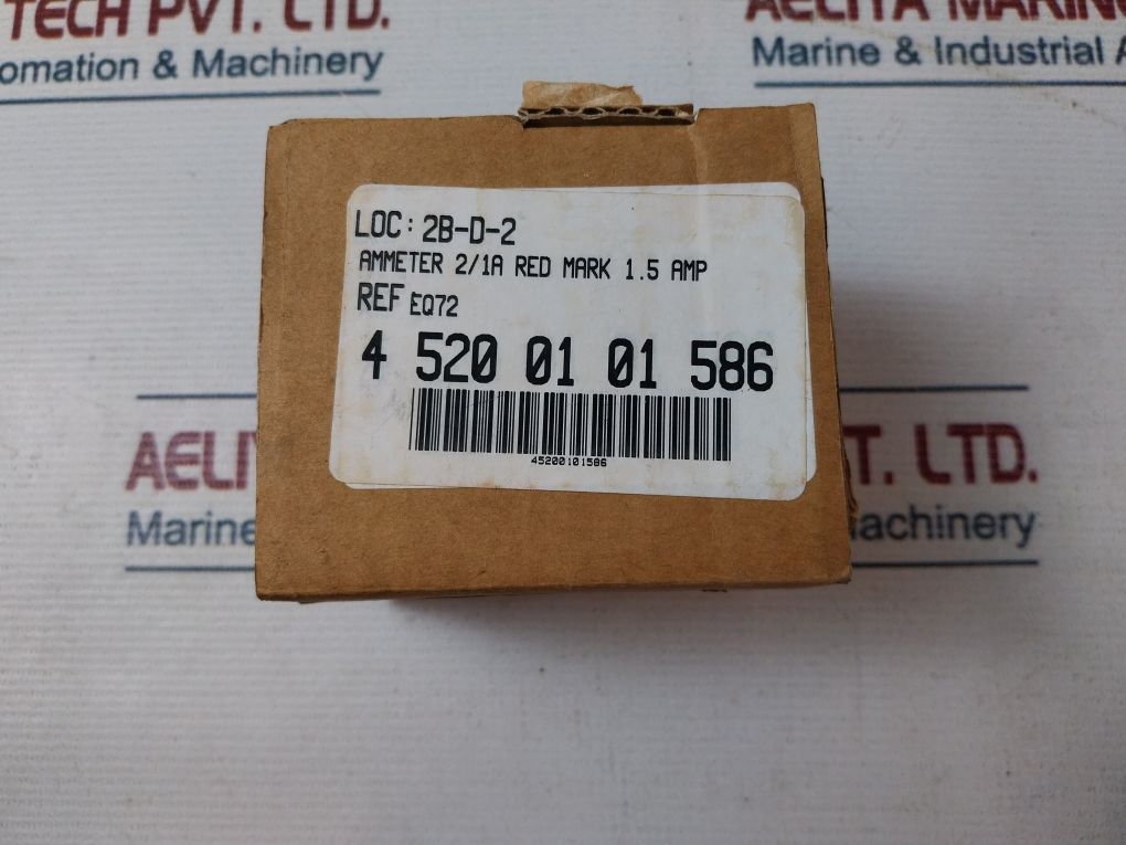 Abb Eq72 Ammeter 1.5 Amp