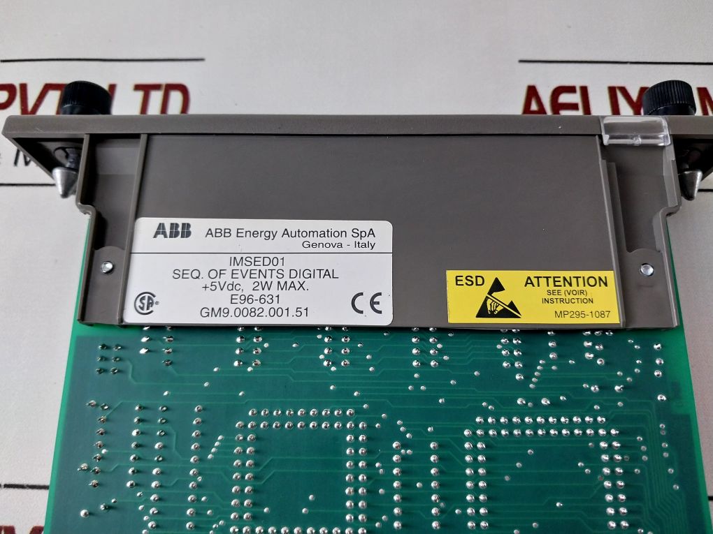 Abb Imsed01 Seq. Of Events Digital Module Gm9.0082.001.51