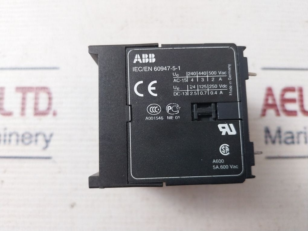 Abb K6-31Z-p Mini Contactor Relay 5A 600 Vac