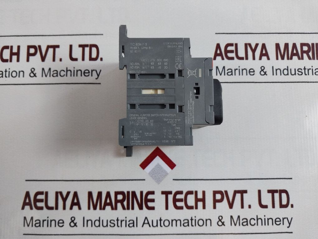 Abb Ot63F3 Disconnector/Load Break Switch 1Sca105332R1001