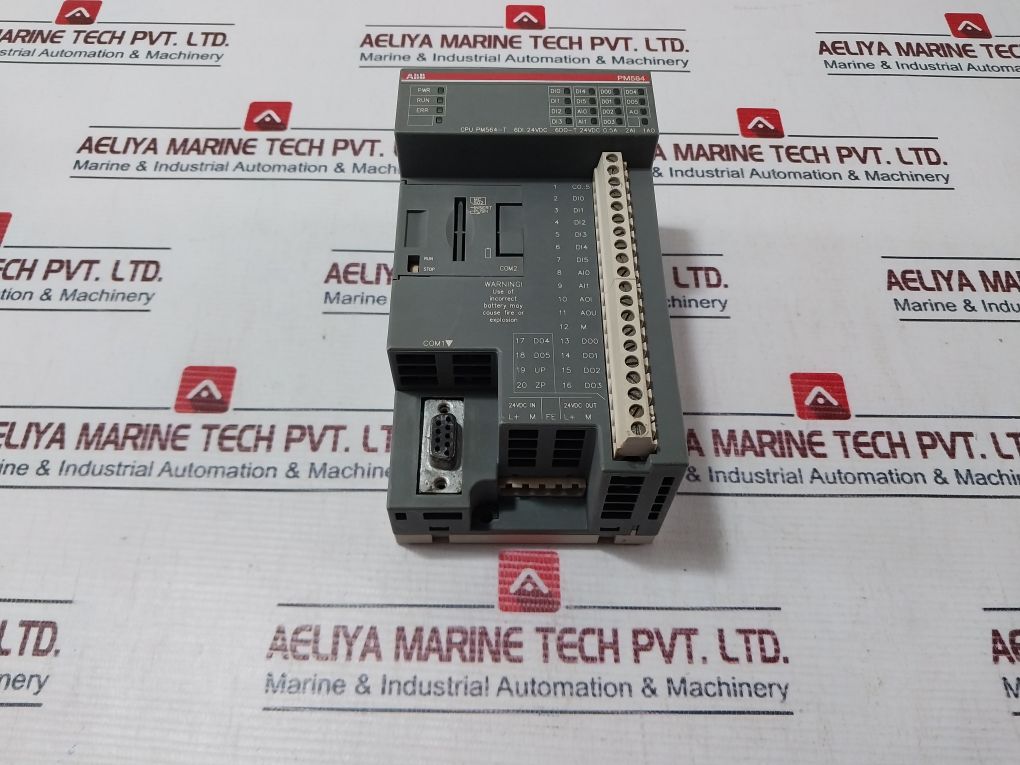 Abb Pm564-t A1 Central Processing Unit 128Kb 6Do-t 240Vac 0.5A